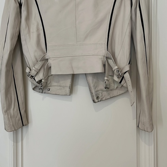 IRO leather cropped jacket - Picture 7 of 8